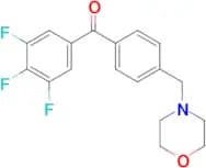 4′-morpholinomethyl-3,4,5-trifluorobenzophenone