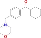 cyclohexyl 4-(morpholinomethyl)phenyl ketone