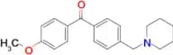 4-methoxy-4′-piperidinomethyl benzophenone