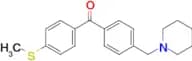 4-piperidinomethyl-4′-thiomethylbenzophenone