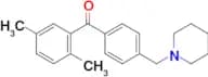 2,5-dimethyl-4′-piperidinomethyl benzophenone