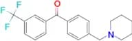 4′-piperidinomethyl-3-trifluoromethylbenzophenone