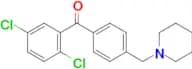 2,5-dichloro-4′-piperidinomethyl benzophenone