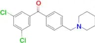 3,5-dichloro-4′-piperidinomethyl benzophenone