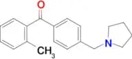 2-methyl-4′-pyrrolidinomethyl benzophenone