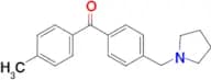 4-methyl-4′-pyrrolidinomethyl benzophenone