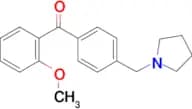 2-methoxy-4′-pyrrolidinomethyl benzophenone