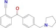 2-cyano-4′-pyrrolidinomethyl benzophenone