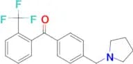4′-pyrrolidinomethyl-2-trifluoromethylbenzophenone