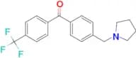 4-pyrrolidinomethyl-4′-trifluoromethylbenzophenone