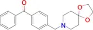 4-[8-(1,4-dioxa-8-azaspiro[4.5]decyl)methyl]benzophenone