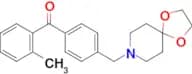 4′-[8-(1,4-dioxa-8-azaspiro[4.5]decyl)methyl]-2-methyl benzophenone