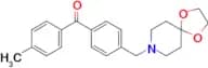 4′-[8-(1,4-dioxa-8-azaspiro[4.5]decyl)methyl]-4-methyl benzophenone