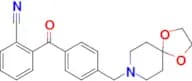 2-cyano-4′-[8-(1,4-dioxa-8-azaspiro[4.5]decyl)methyl]benzophenone