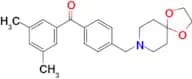 3,5-dimethyl-4′-[8-(1,4-dioxa-8-azaspiro[4.5]decyl)methyl]benzophenone