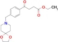 ethyl 4-[4-[8-(1,4-dioxa-8-azaspiro[4.5]decyl)methyl]phenyl]-4-oxobutyrate