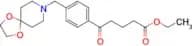 ethyl 5-[4-[8-(1,4-dioxa-8-azaspiro[4.5]decyl)methyl]phenyl]-5-oxovalerate