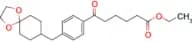 ethyl 6-[4-[8-(1,4-dioxa-8-azaspiro[4.5]decyl)methyl]phenyl]-6-oxohexanoate
