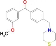 3-methoxy-4′-thiomorpholinomethyl benzophenone