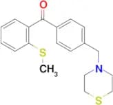2-thiomethyl-4′-thiomorpholinomethyl benzophenone