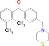 2,3-dimethyl-4′-thiomorpholinomethyl benzophenone