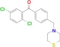 2,5-dichloro-4′-thiomorpholinomethyl benzophenone