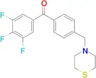 4′-thiomorpholinomethyl-3,4,5-trifluorobenzophenone