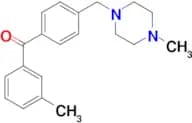 3-methyl-4′-(4-methylpiperazinomethyl) benzophenone