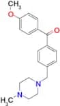 4-methoxy-4′-(4-methylpiperazinomethyl) benzophenone