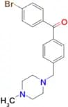 4-bromo-4′-(4-methylpiperazinomethyl) benzophenone
