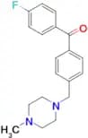4-fluoro-4′-(4-methylpiperazinomethyl) benzophenone