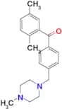 2,5-dimethyl-4′-(4-methylpiperazinomethyl) benzophenone