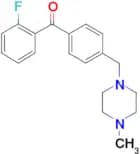 2-fluoro-4′-(4-methylpiperazinomethyl) benzophenone