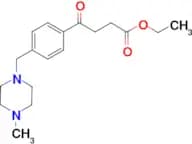 Ethyl 4-[4-(4-methylpiperazinomethyl)phenyl]-4-oxobutyrate