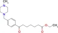 ethyl 7-[4-(4-methylpiperazinomethyl)phenyl]-7-oxoheptanoate