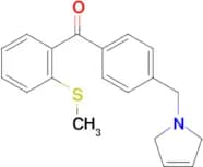 4'-(3-pyrrolinomethyl)-2-thiomethylbenzophenone