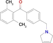 2,6-dimethyl-4'-(3-pyrrolinomethyl) benzophenone