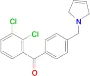 2,3-dichloro-4'-(3-pyrrolinomethyl) benzophenone