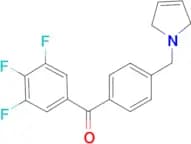 4′-(3-pyrrolinomethyl)-3,4,5-trifluorobenzophenone