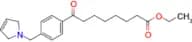 ethyl 8-oxo-8-[4-(3-pyrrolinomethyl)phenyl]octanoate