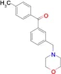 4′-methyl-3-morpholinomethyl benzophenone