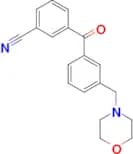 3-cyano-3′-morpholinomethyl benzophenone