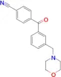 4′-cyano-3-morpholinomethyl benzophenone