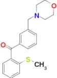 3′-morpholinomethyl-2-thiomethylbenzophenone