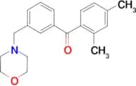 2,4-dimethyl-3′-morpholinomethyl benzophenone