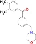 3,4-dimethyl-3′-morpholinomethyl benzophenone