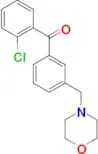 2-chloro-3′-morpholinomethyl benzophenone