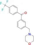 3-morpholinomethyl-4′-trifluoromethylbenzophenone