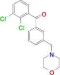 2,3-dichloro-3′-morpholinomethyl benzophenone