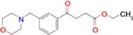 Ethyl 4-[3-(morpholinomethyl)phenyl]-4-oxobutyrate